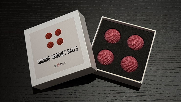 Shining Crochet Balls (Light Pink) by JT Magic