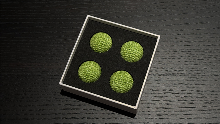 Shining Crochet Balls (Grass Green) by JT Magic