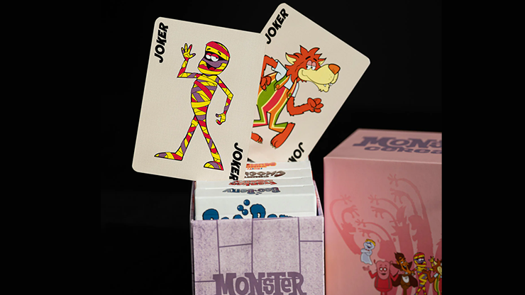 MONSTER CEREALS邃｢ 5 PACK BOX PLAYING CARD SET