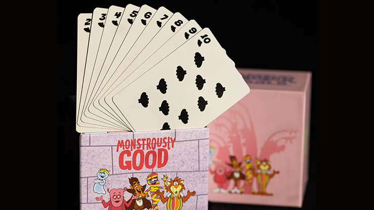 MONSTER CEREALS邃｢ 5 PACK BOX PLAYING CARD SET
