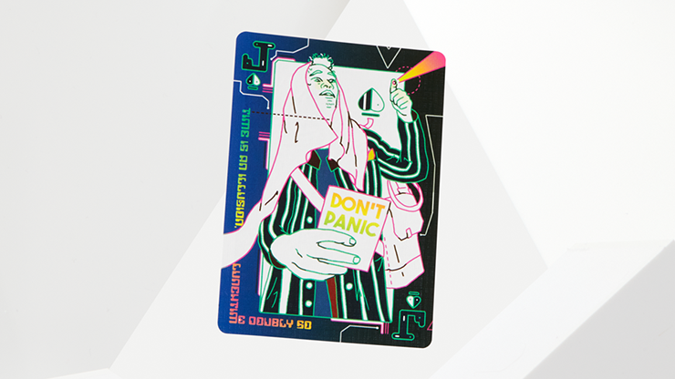 The Hitchhiker's Guide to The Galaxy- The Infinite Improbability Deck (Pink Petuna)