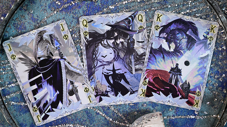 King Arthur V2 (Silver Fairyland) Playing Cards by KING STAR – kdmagic