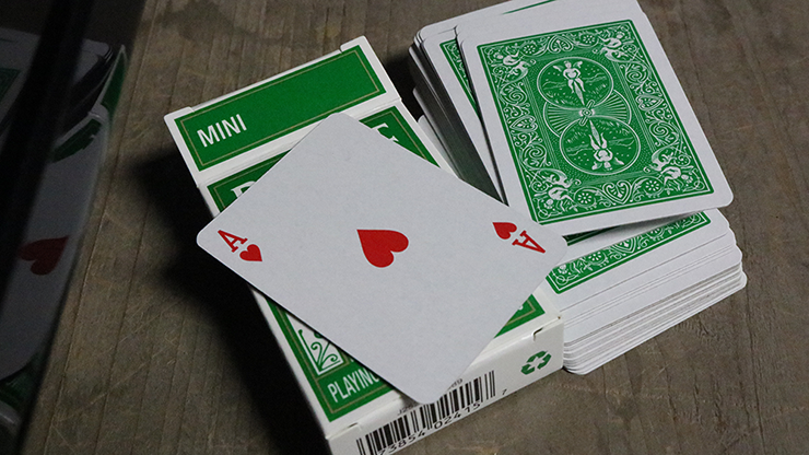 バイシクル ミニ 緑 Mini Bicycle Cards (Green)