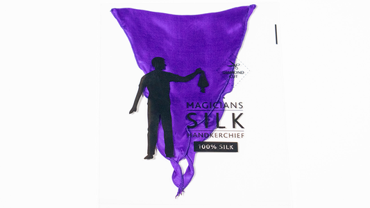 PRO SILK DIAMOND CUT PURPLE 6" by Murphy's Magic