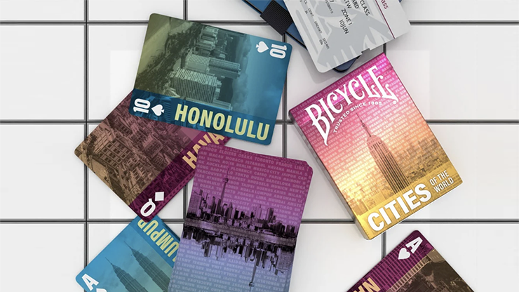バイスクル シティーズ オブ ザ ワールド トランプ Bicycle Cities of the World Playing Cards by US Playing Card