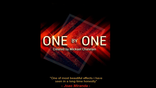 One by One (blue) by Mickaﾃｫl Chatelain