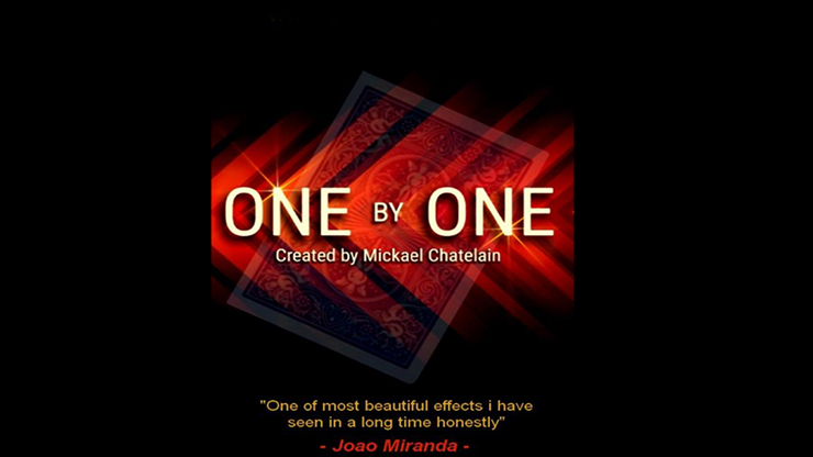 One by One (Red) by Mickaﾃｫl Chatelain