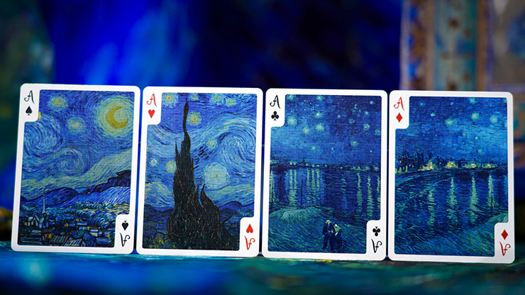 Van Gogh Standard Edition Playing Cards by 52 MUSﾃ右