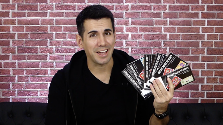Instant Paper to Money Kid Version (Euro) by Miguel Pizarro and Crazy Jokers