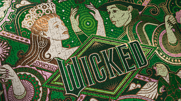 ウィキッド ジグソーパズル 1000ピース Wicked Jigsaw Puzzle by theory11