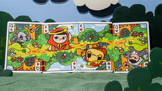 バイシクル 赤ずきん トランプ Bicycle Paper Royals Red Riding Hood Playing Cards by RunIt Decks