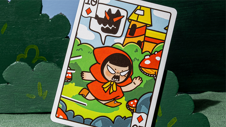バイシクル 赤ずきん トランプ Bicycle Paper Royals Red Riding Hood Playing Cards by RunIt Decks