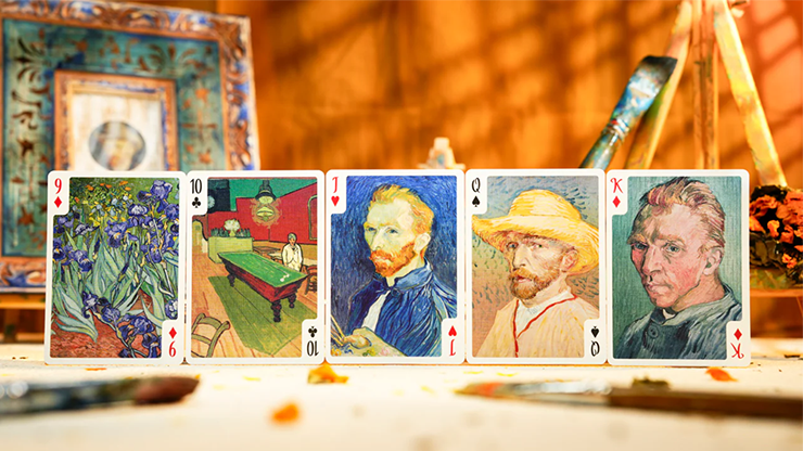 Van Gogh V2 Special Edition Playing Cards by 52 MUSﾃ右