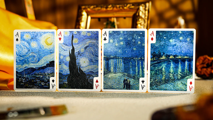 Van Gogh V2 Standard Edition Playing Cards by 52 MUSﾃ右