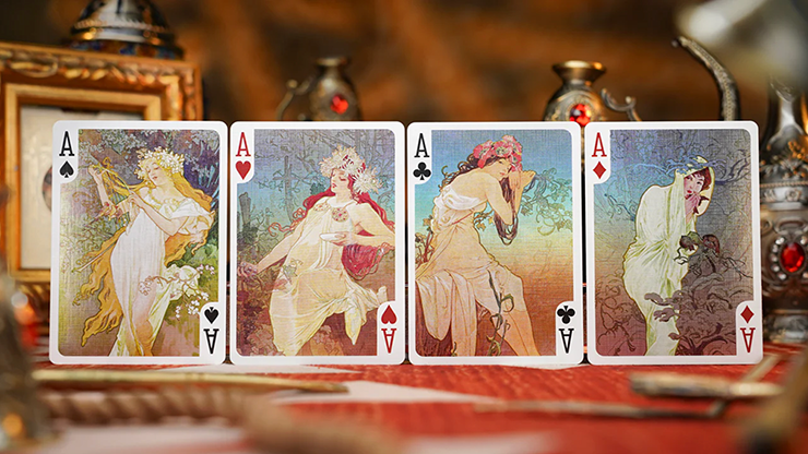 Mucha Special Edition Playing Cards by 52 MUSﾃ右