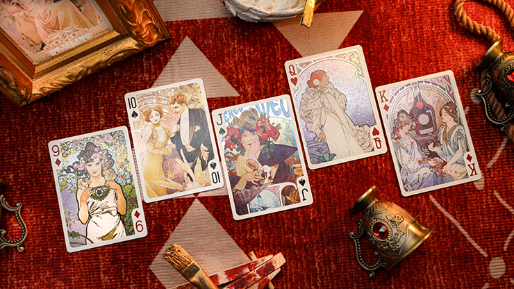 Mucha Special Edition Playing Cards by 52 MUSﾃ右