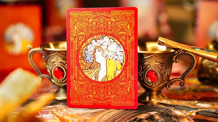 Mucha Standard Playing Cards by 52 MUSﾃ右