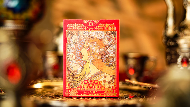 Mucha Standard Playing Cards by 52 MUSﾃ右