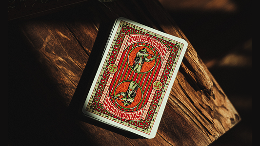 Gunslingers Poker (Red) Playing Cards