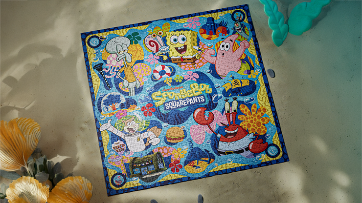 スポンジボブ ジグソーパズル 1000ピース SpongeBob SquarePants Jigsaw Puzzle by theory11