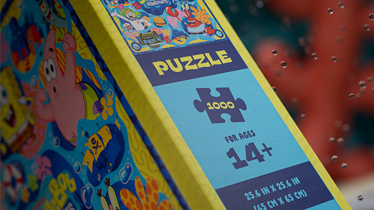 スポンジボブ ジグソーパズル 1000ピース SpongeBob SquarePants Jigsaw Puzzle by theory11