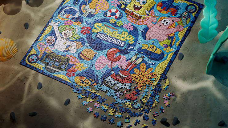 スポンジボブ ジグソーパズル 1000ピース SpongeBob SquarePants Jigsaw Puzzle by theory11