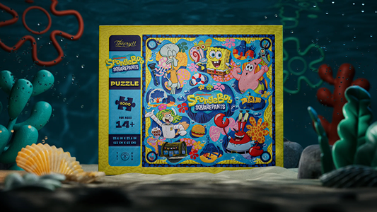 スポンジボブ ジグソーパズル 1000ピース SpongeBob SquarePants Jigsaw Puzzle by theory11