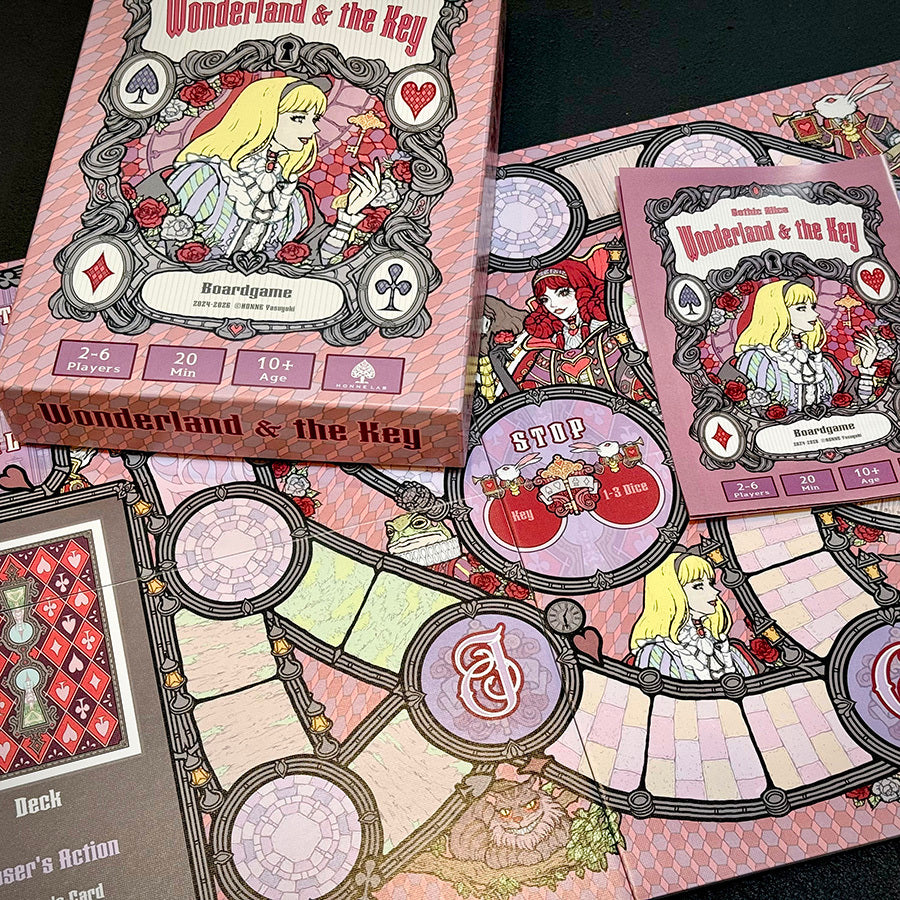 ボードゲーム ワンダーランド ＆ ザ ・ キー Wonderland & the Key