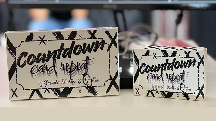 Countdown Repeat by Gonzalo Albiﾃｱana & CrazyJokers (Poker Size)