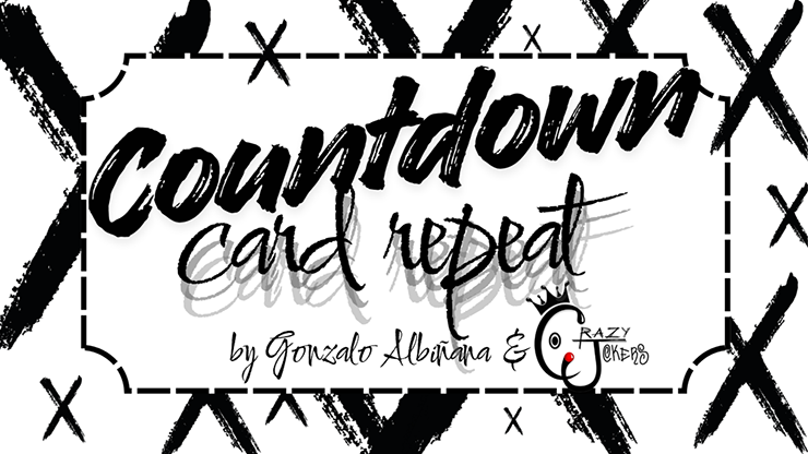 Countdown Repeat by Gonzalo Albiﾃｱana & CrazyJokers (Parlor/Stage Size)