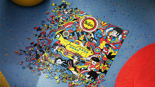 イエローサブマリン ジグソーパズル 1000ピース Yellow Submarine Jigsaw Puzzle by theory11