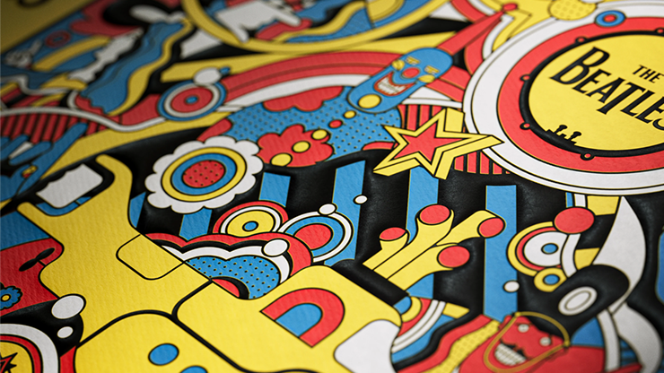 イエローサブマリン ジグソーパズル 1000ピース Yellow Submarine Jigsaw Puzzle by theory11