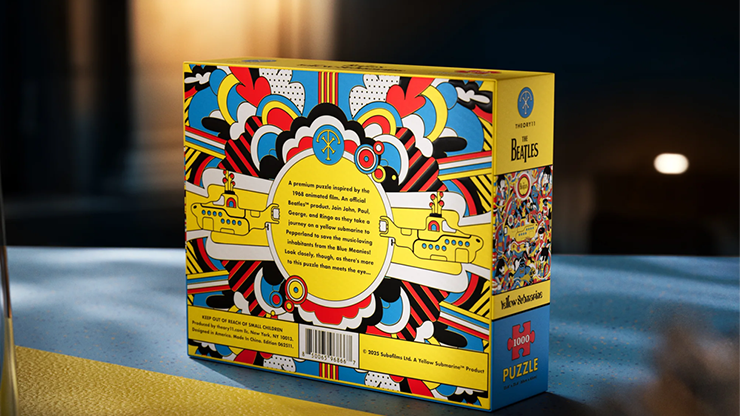 イエローサブマリン ジグソーパズル 1000ピース Yellow Submarine Jigsaw Puzzle by theory11