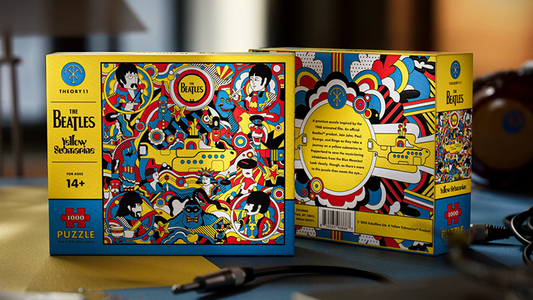 イエローサブマリン ジグソーパズル 1000ピース Yellow Submarine Jigsaw Puzzle by theory11