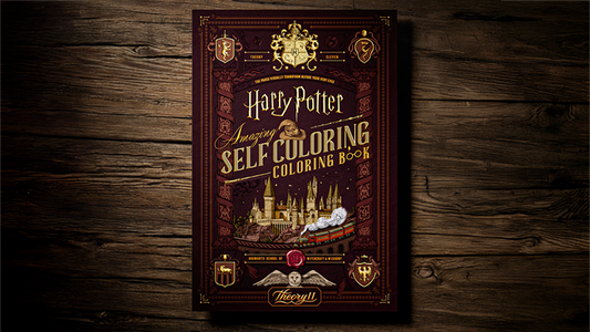 ハリーポッター セルフカラーリングブック 魔法の絵本 Harry Potter Self-Coloring Book by theory11
