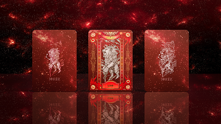 Zodiac (Leo) Luminous Edition Playing Cards by TCC