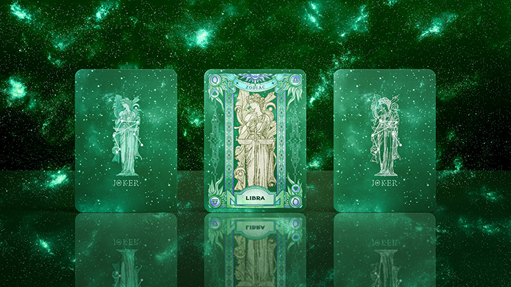 Zodiac (Libra) Luminous Edition Playing Cards by TCC