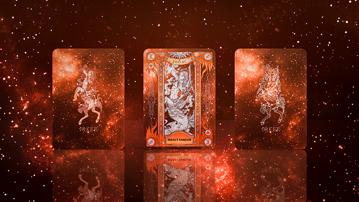 Zodiac (Sagittarius) Luminous Edition Playing Cards by TCC