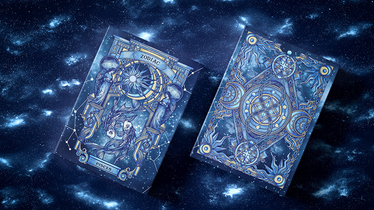 Zodiac (Pisces) Luminous Edition Playing Cards by TCC