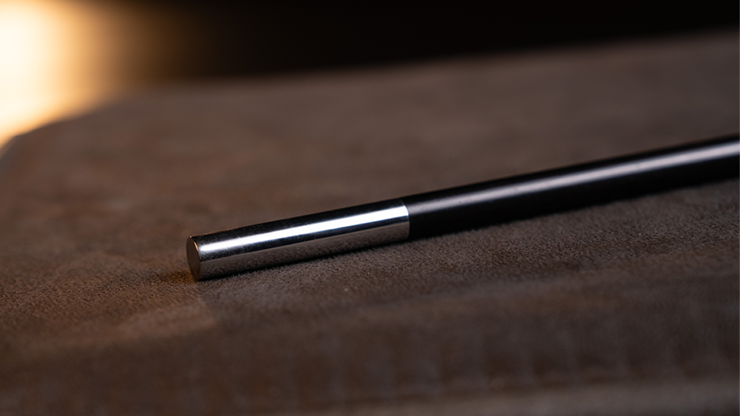 プロフェッショナル マジックウォンド （黒檀/シルバーチップ）Professional's Magic Wand (Ebony/Silver Tip) by Murphy's Magic