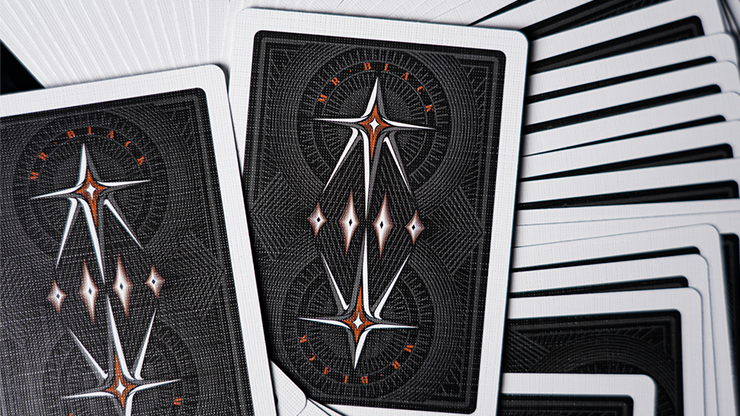 Mr. Black V1 (Black) Playing Cards