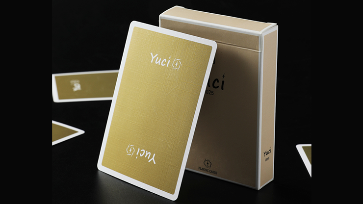 Yuci Gold Playing Cards by TCC