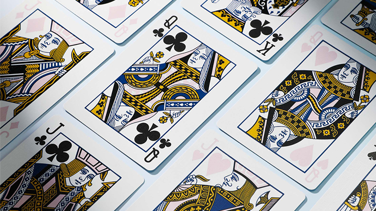 Yuci Morandi Blue 5th Playing Cards by TCC
