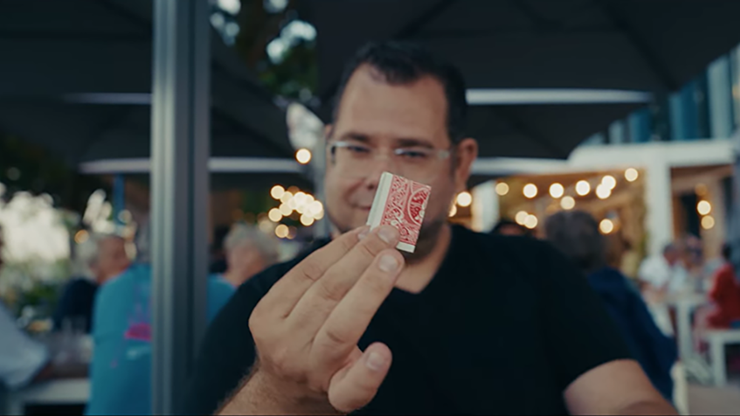 Bill Flash Card (Red) by Gentlemen's Magic X Michael Chatelain