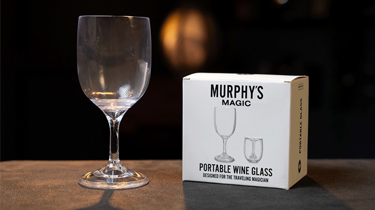 ポータブル ワイングラスセット (持ち運びワイングラスセット) Portable Wine Glass Set by Murphy's Magic