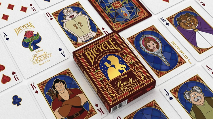 バイシクル ディズニー 美女と野獣      Bicycle Disney Beauty and the Beast by US Playing Card Co