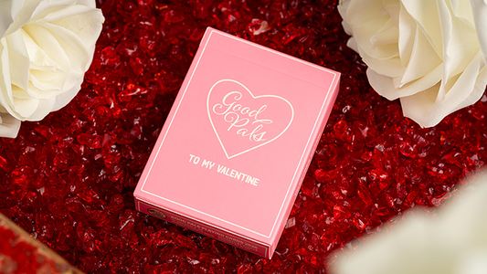 Good Pals Valentine's Pink Playing Cards