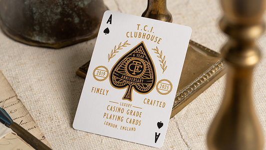 TCI Clubhouse (Black) Playing Cards