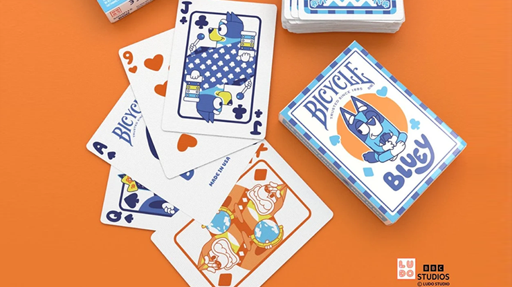 バイシクル ブルーイ トランプ Bicycle Bluey Playing Cards by US Playing Cards