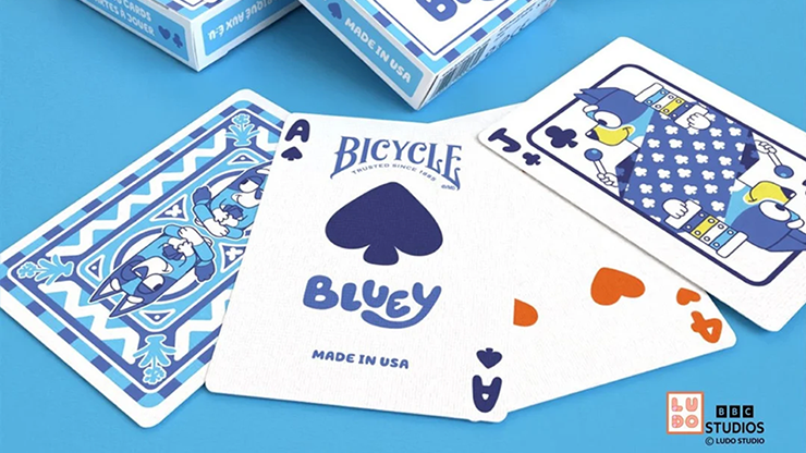 バイシクル ブルーイ トランプ Bicycle Bluey Playing Cards by US Playing Cards